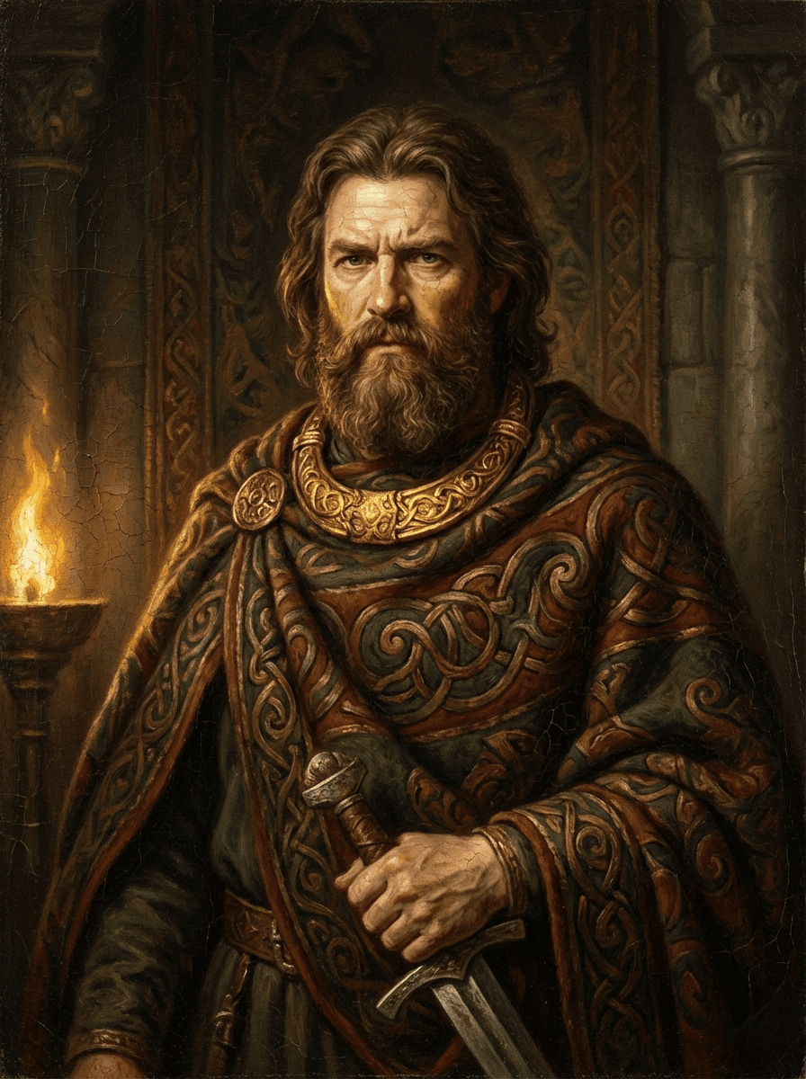 Niall of the Nine Hostages - High King of Ireland, ancestor of the Donohoe clan